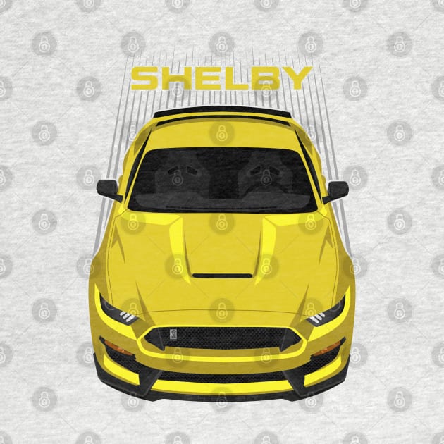 Ford Mustang Shelby GT350 2015 - 2020 - Yellow by V8social